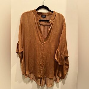 Gigio Women's Burnt Orange Blouse